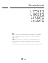 LG L1932P-BN Kasutusjuhend
