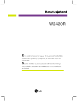 LG W2420R-BN Kasutusjuhend