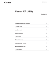 Canon XF105 Kasutusjuhend