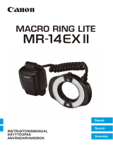 Canon Macro Ring Lite MR-14EX II Kasutusjuhend