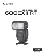 Canon Speedlite 600EX II-RT Kasutusjuhend