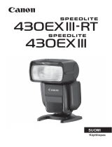 Canon Speedlite 430EX III-RT Kasutusjuhend