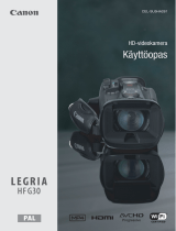 Canon LEGRIA HF G30 Kasutusjuhend