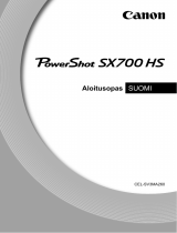 Canon PowerShot SX700 HS Kasutusjuhend