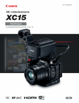 Canon XC15 Kasutusjuhend