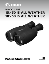 Canon 15x50 IS All Weather Kasutusjuhend