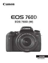 Canon EOS 760D Kasutusjuhend