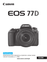 Canon EOS 77D Kasutusjuhend