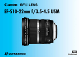 Canon EF-S 10-22mm f/3.5-4.5 USM Kasutusjuhend
