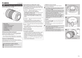 Canon EF-M 18-150mm f/3.5-6.3 IS STM Kasutusjuhend