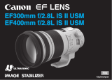 Canon EF 300mm f/2.8L IS II USM Kasutusjuhend