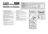 Canon EF 70-200mm f/2.8L USM Kasutusjuhend