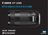 Canon EF 70-300mm f/4-5.6 IS II USM Kasutusjuhend