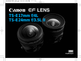 Canon TS-E 24mm f/3.5L II Kasutusjuhend