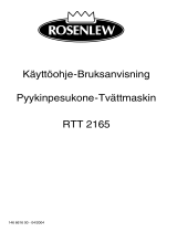 ROSENLEW RTT2165 Kasutusjuhend