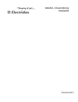 Electrolux EOB98000X Recipe book