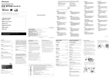 Pioneer XW-BTSA1 Kasutusjuhend