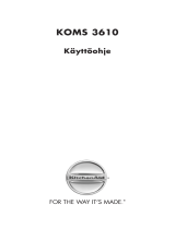 KitchenAid KOMS 3610 IX Kasutusjuhend