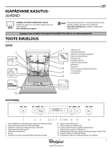 Whirlpool WBC 3C26 B Daily Reference Guide