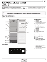 Whirlpool BLFV 8122 OX Daily Reference Guide