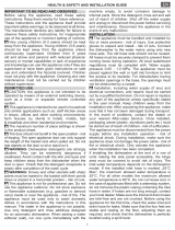 Whirlpool DSFE 1B10 Safety guide