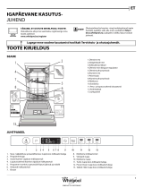 Whirlpool WIO 3O44 DLE Daily Reference Guide