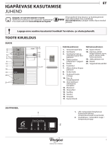 Whirlpool BSNF 8101 OX AQUA Daily Reference Guide