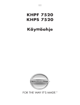 KitchenAid KHPF 7520/I Kasutusjuhend