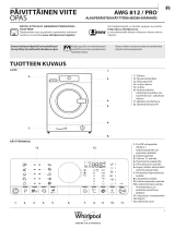 Whirlpool AWG812/PRO Daily Reference Guide