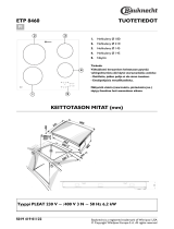 Bauknecht ETP 8460/IN Kasutusjuhend