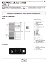 Whirlpool BLF 8121 W AQUA Daily Reference Guide