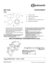 Bauknecht EPV 7640/IN Kasutusjuhend