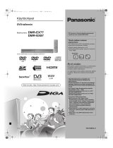 Panasonic DMREX77 Kasutusjuhend