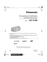 Panasonic HCV160EC Omaniku manuaal