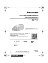 Panasonic HC-V180 Omaniku manuaal