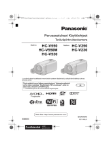 Panasonic HC-V550 Omaniku manuaal