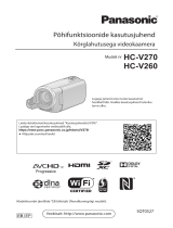 Panasonic HCV270EP Kasutusjuhend