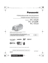 Panasonic HCV520 Kasutusjuhend
