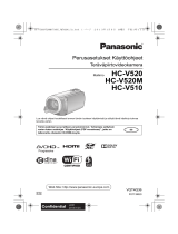 Panasonic HCV510EG Omaniku manuaal