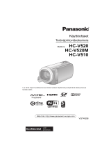 Panasonic HCV510EG Omaniku manuaal