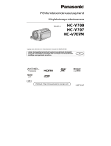 Panasonic HCV707 Kasutusjuhend