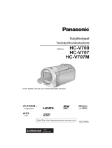 Panasonic HCV707EC Omaniku manuaal