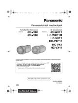 Panasonic HCVX1EG Kasutusjuhend
