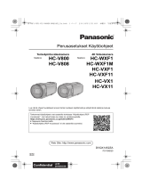 Panasonic HCV808EG Kasutusjuhend