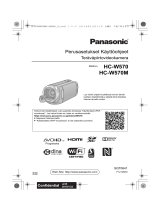 Panasonic HC-W570 Omaniku manuaal