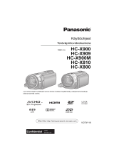 Panasonic HC-X810 Omaniku manuaal