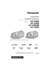 Panasonic HC-X800 Omaniku manuaal
