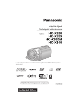 Panasonic HCX920EG Omaniku manuaal