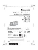Panasonic HCX929 Kasutusjuhend