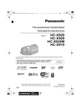 Panasonic HC-X920M Omaniku manuaal